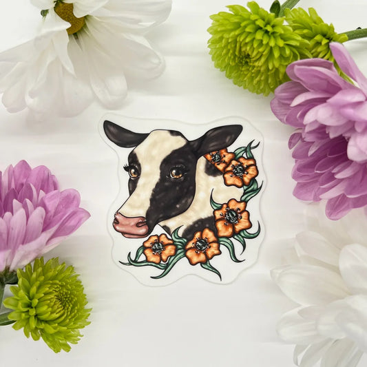Cow Sticker - Original Artwork