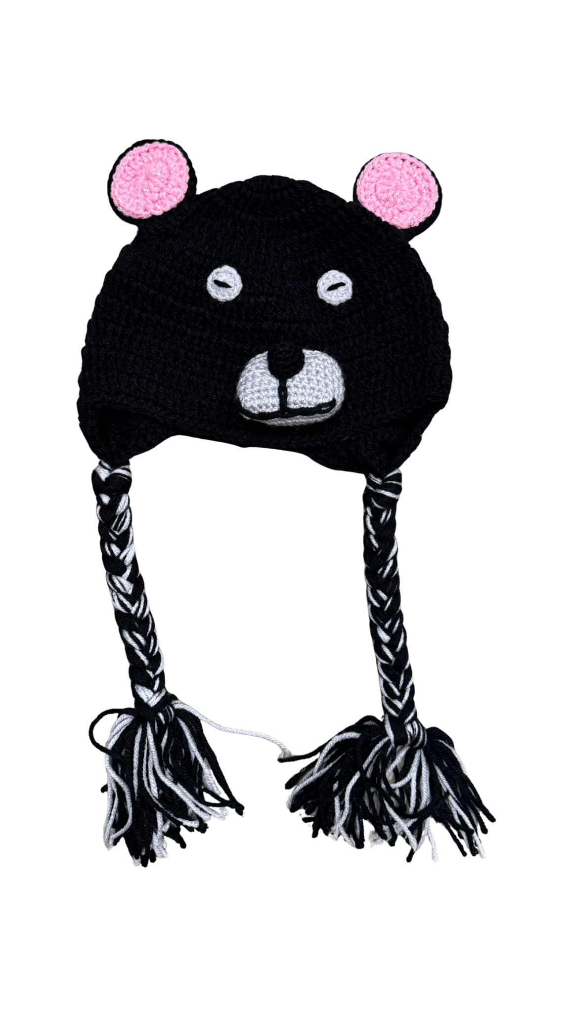 Handmade Knit Animal Beanie | Cozy Winter Hat