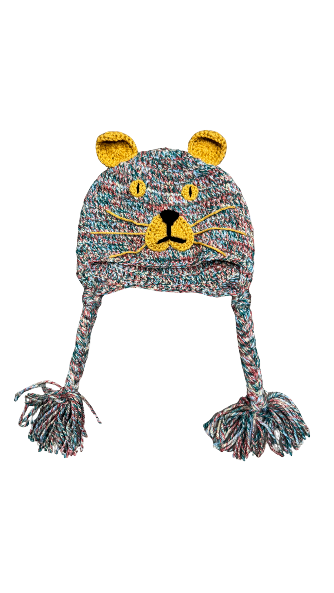 Handmade Knit Animal Beanie | Cozy Winter Hat