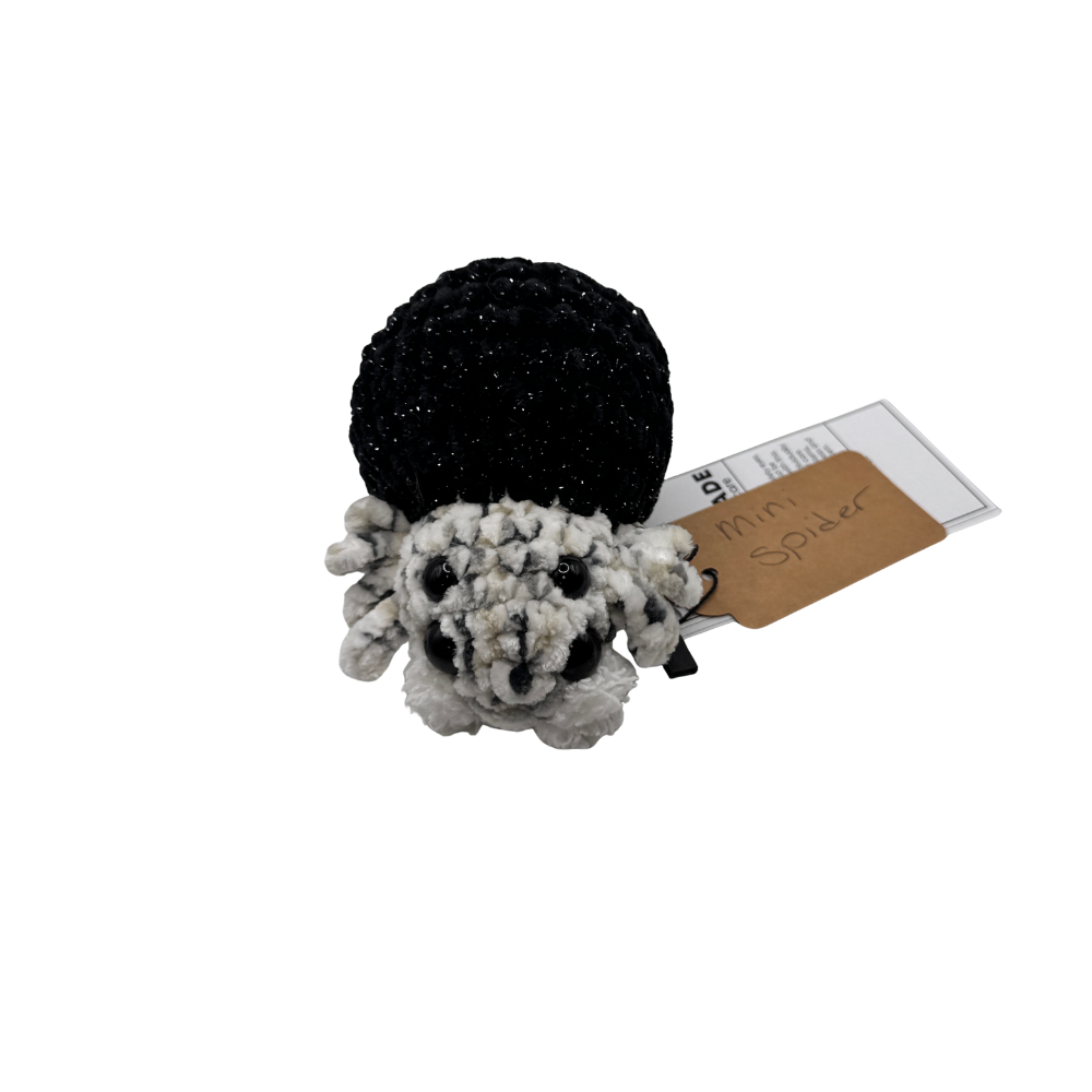 Mini Crocheted Spider - Multiple Colors Available