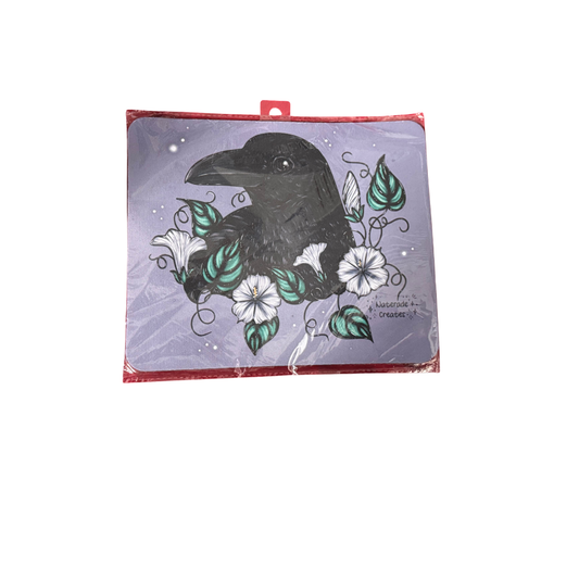 Crow Mousepad - Original Art Work