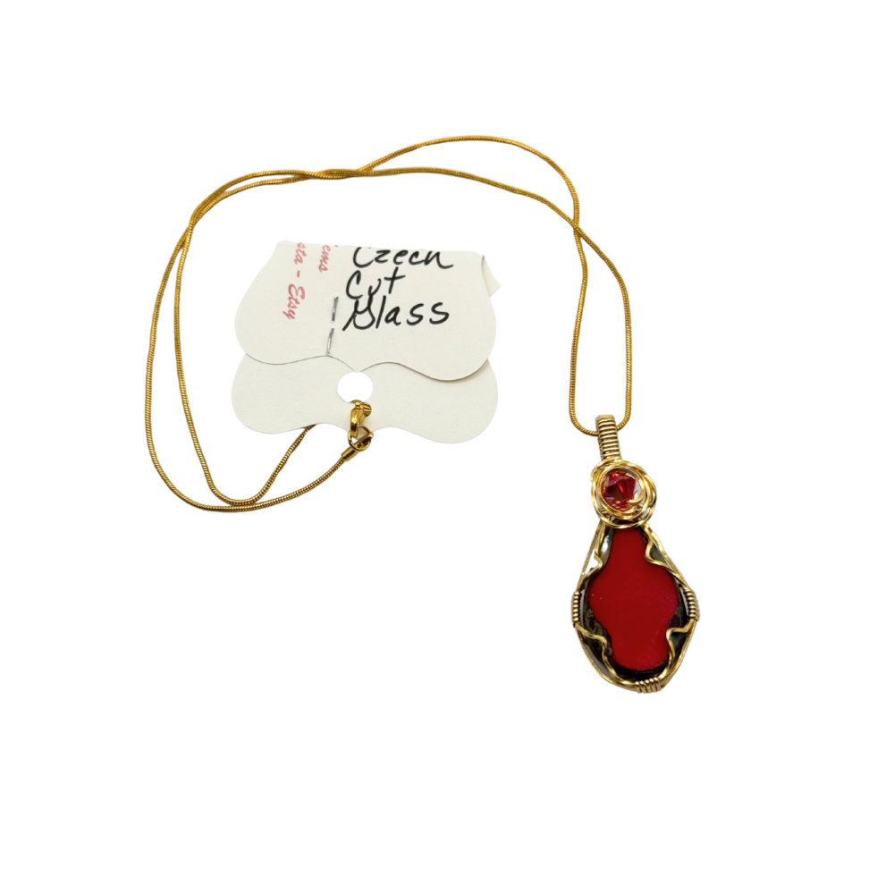 Holiday Inspired Wire-Wrapped Gemstone Necklaces