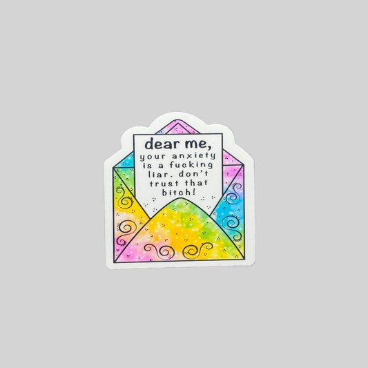 Dear Anxiety Sticker