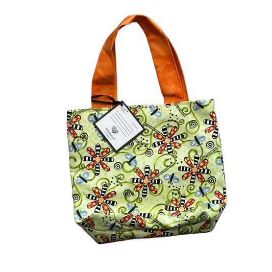 Gift Bag - Colorful Dragonflies