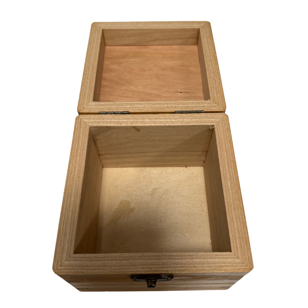 Handmade Wooden Box W/Dreamcatcher