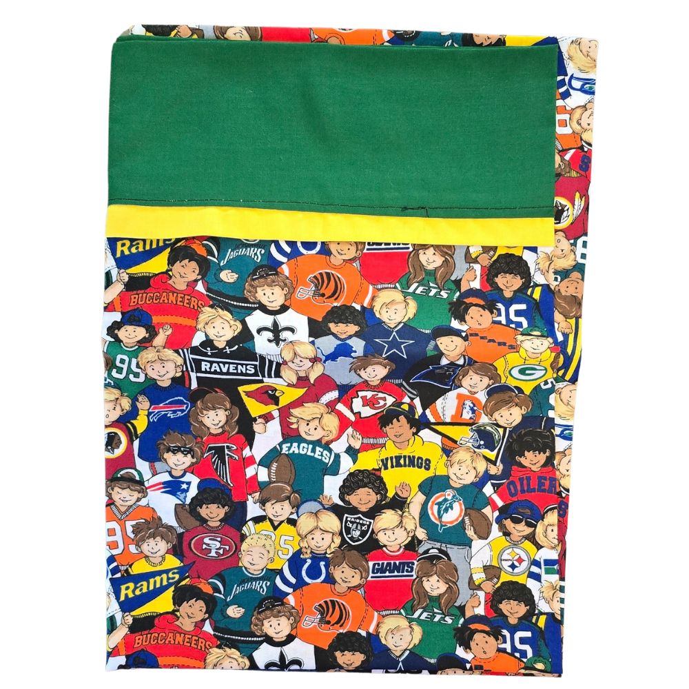 Football Kids Pillow Case