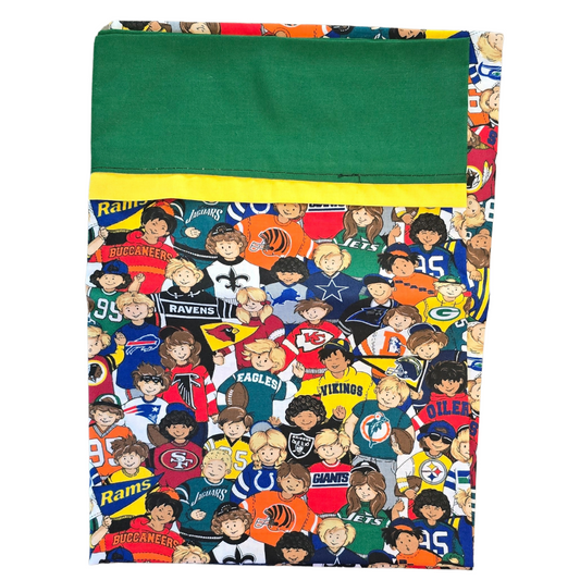 Football Kids Pillow Case