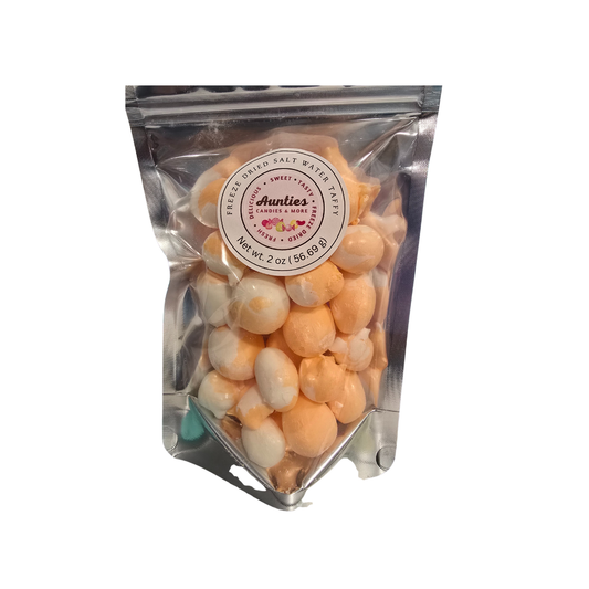 Freeze Dried Salt Water Taffy-Orange