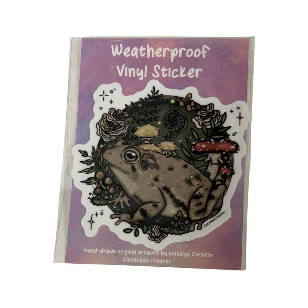 Toad Sticker - Original Artwork