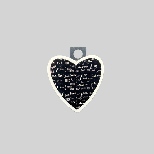 Fuck Heart Sticker