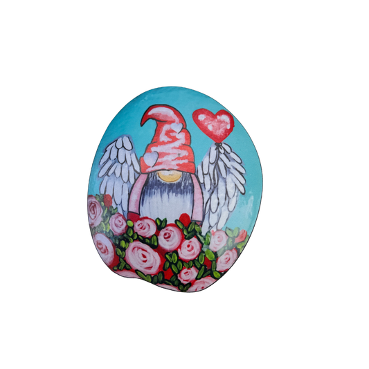 Valentine's Gnome Magnet