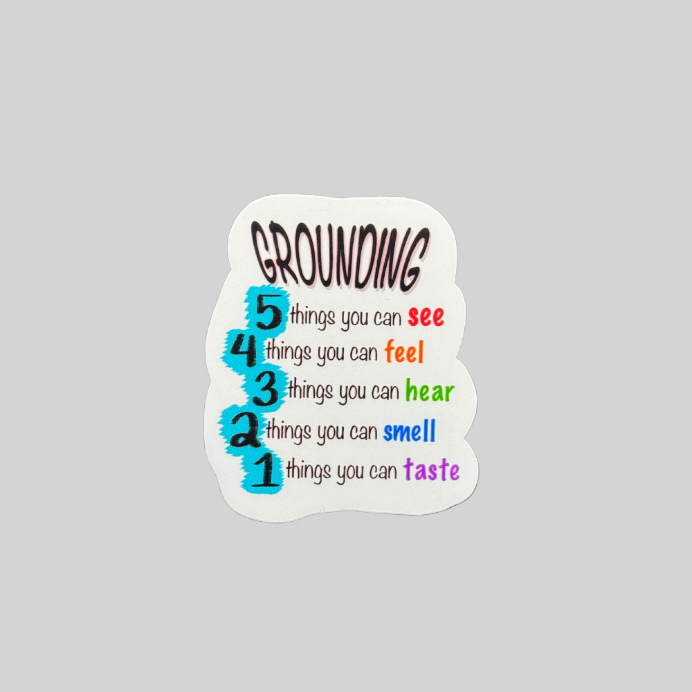 Grounding Steps Sticker