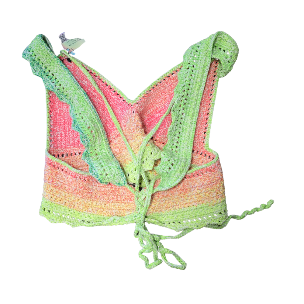 Crocheted Halter Top | 3x