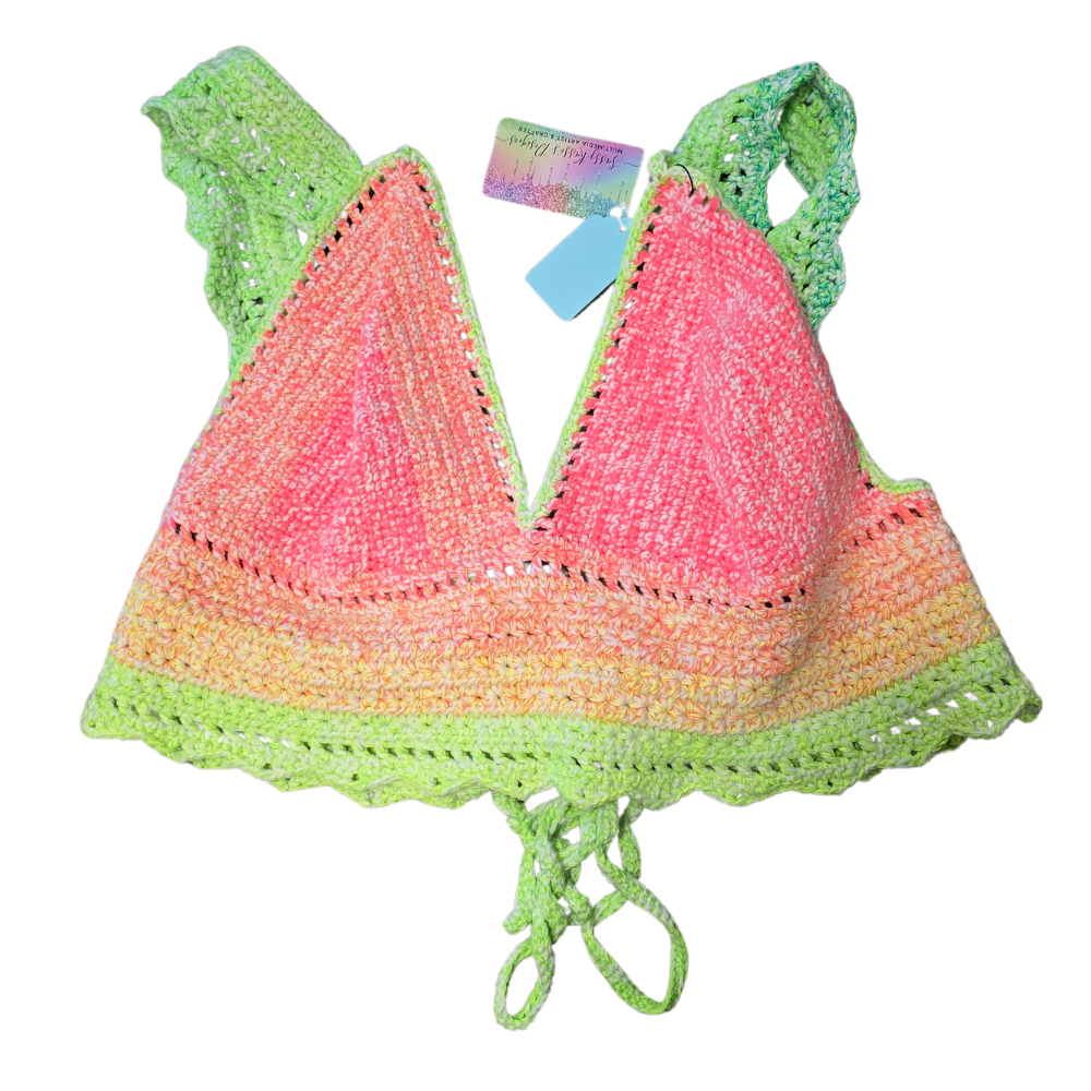 Crocheted Halter Top | 3x