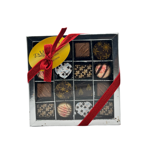 Holiday Mix Collection - Gourmet 16 Piece Chocolate