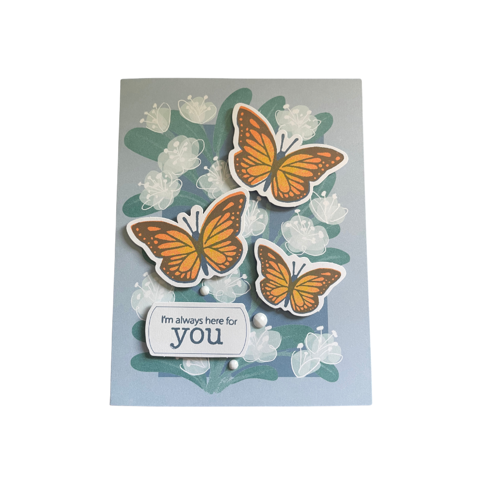 I'm Always Here For You Greeting Card by All Things Paper
