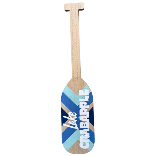 Lake Crabapple Wooden Paddle