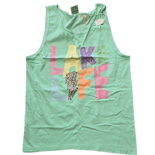 Lake Life Tank - Green