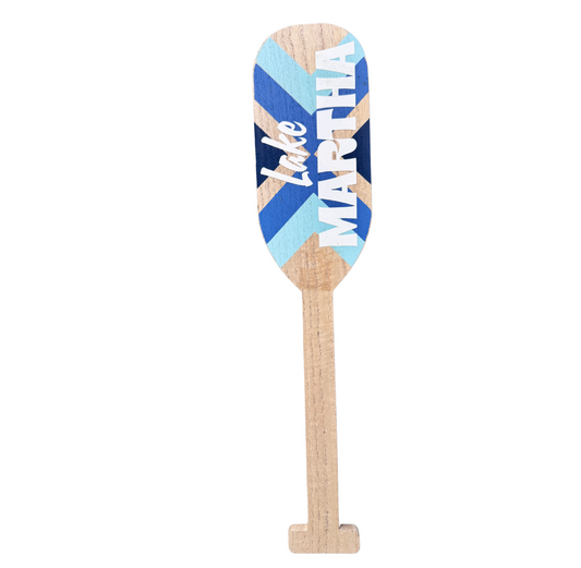 Lake Martha Wooden Paddle