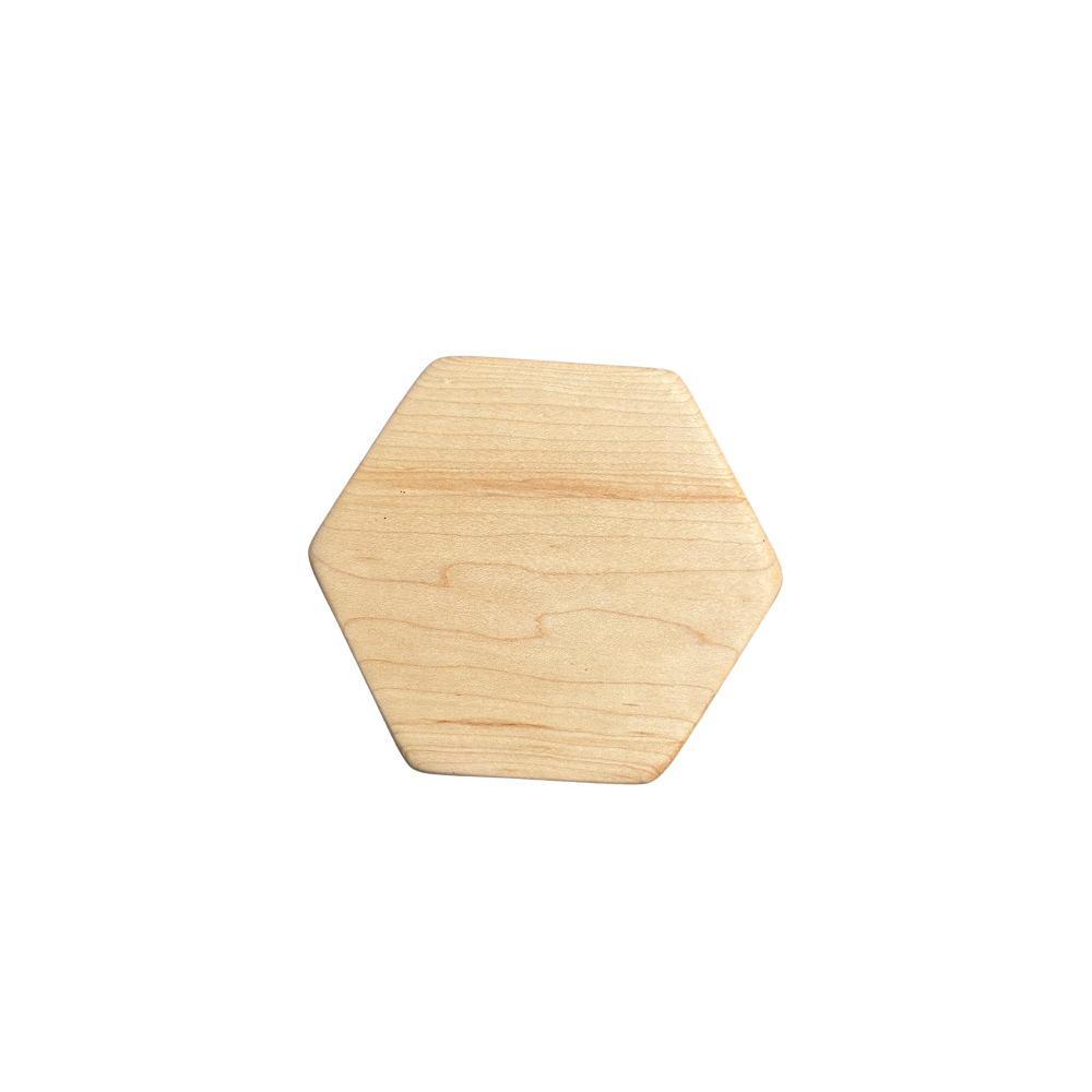 Wooden Dice Box - Hexagon