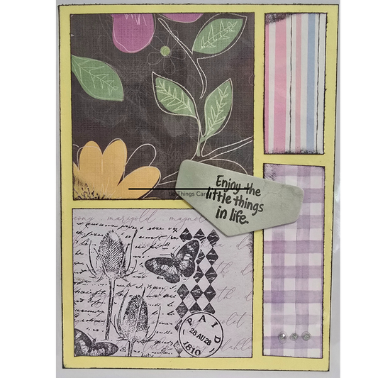 Enjoy The Little Things Greeting Card