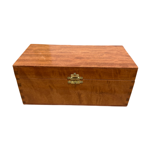 Handmade Wooden Jewelry Box - Med