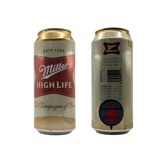 Miller High Life Upcycled Can-dle | 16oz | Multiple Scents Available