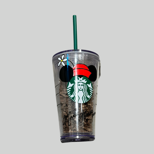 Minnie Mouse Starbucks Acrylic Tumbler