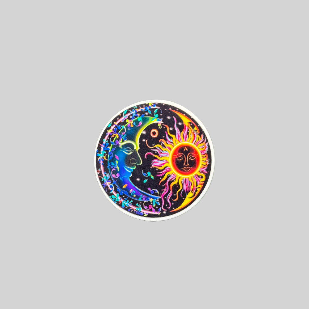 Sun and Moon Sticker