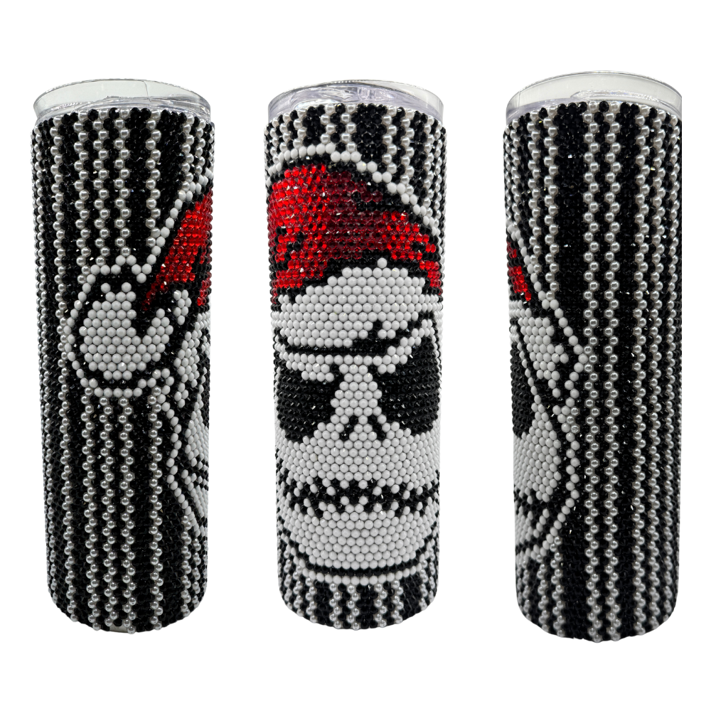 Jack Skellington - Rhinestone Tumbler - Bling