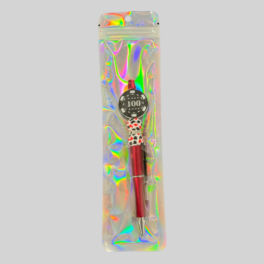 Beaded Pen in Case by Moxie