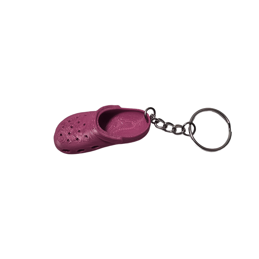 3D Print | Croc Keychain | Red