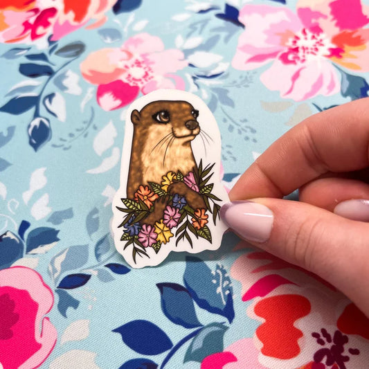 River Otter Sticker - Original Artwork