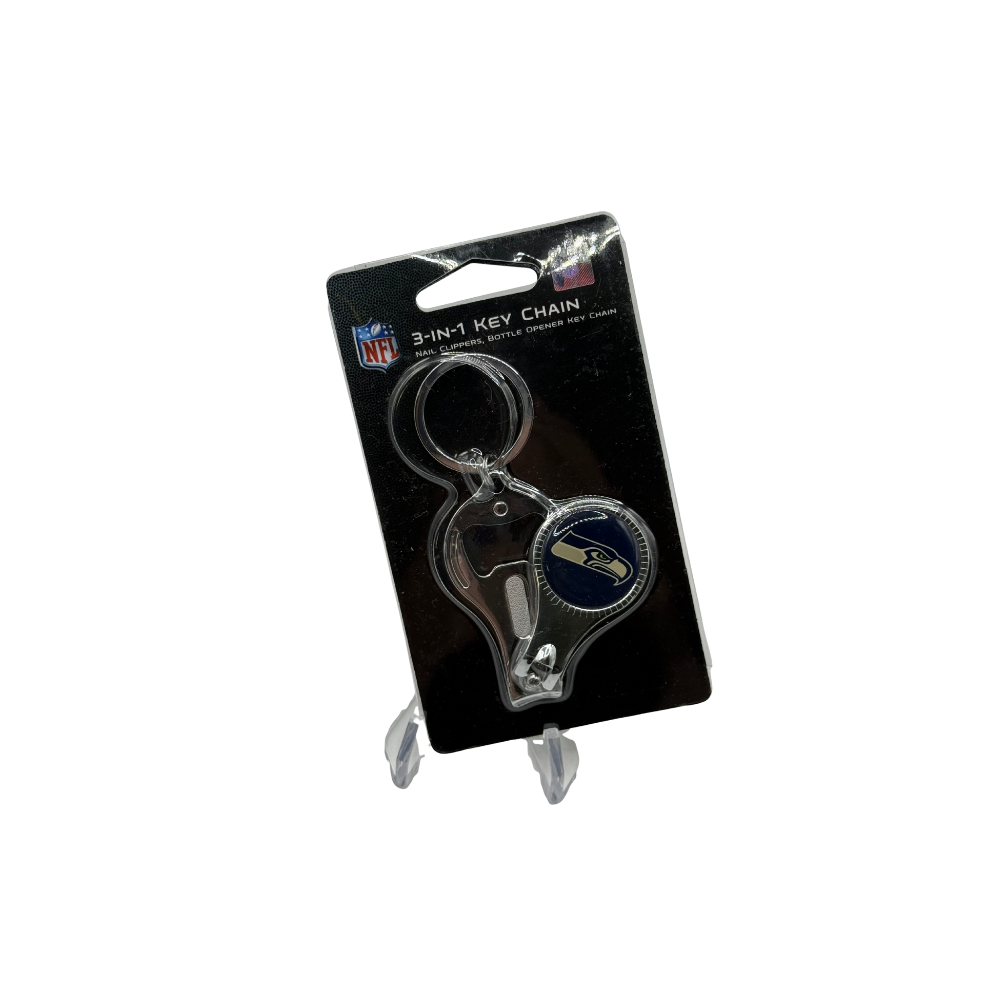 Seahawks 3 in One Keychain