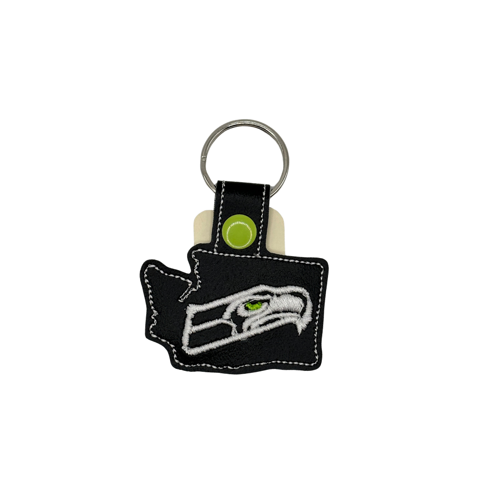 Sports Embroidered Keychain