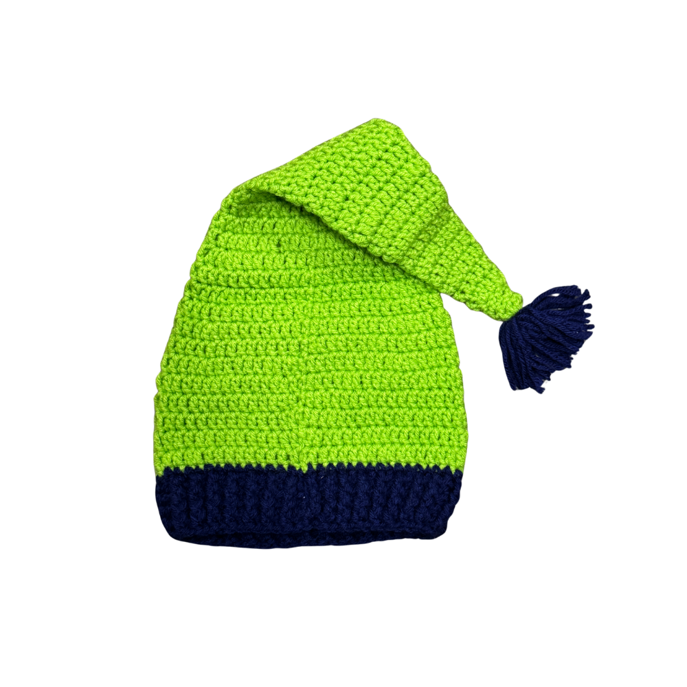 Seahawks Hand Knitted Stocking Hat