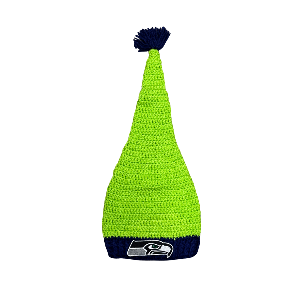 Seahawks Hand Knitted Stocking Hat