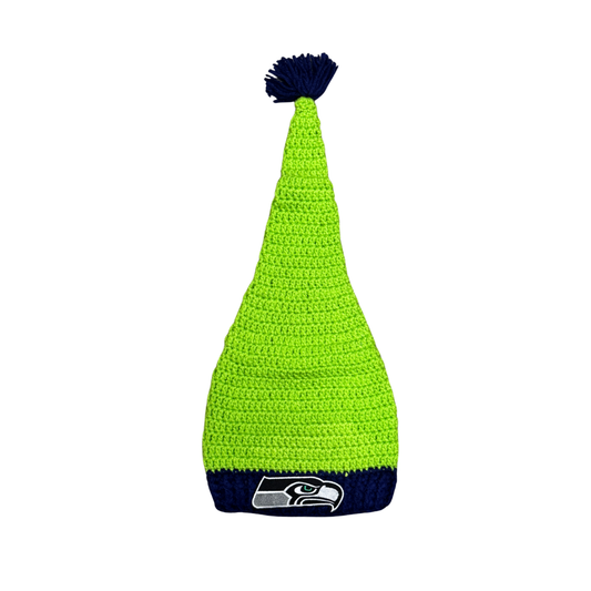 Seahawks Hand Knitted Stocking Hat