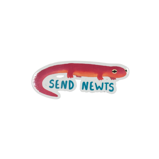 Send Newts | Original Artwork Sticker
