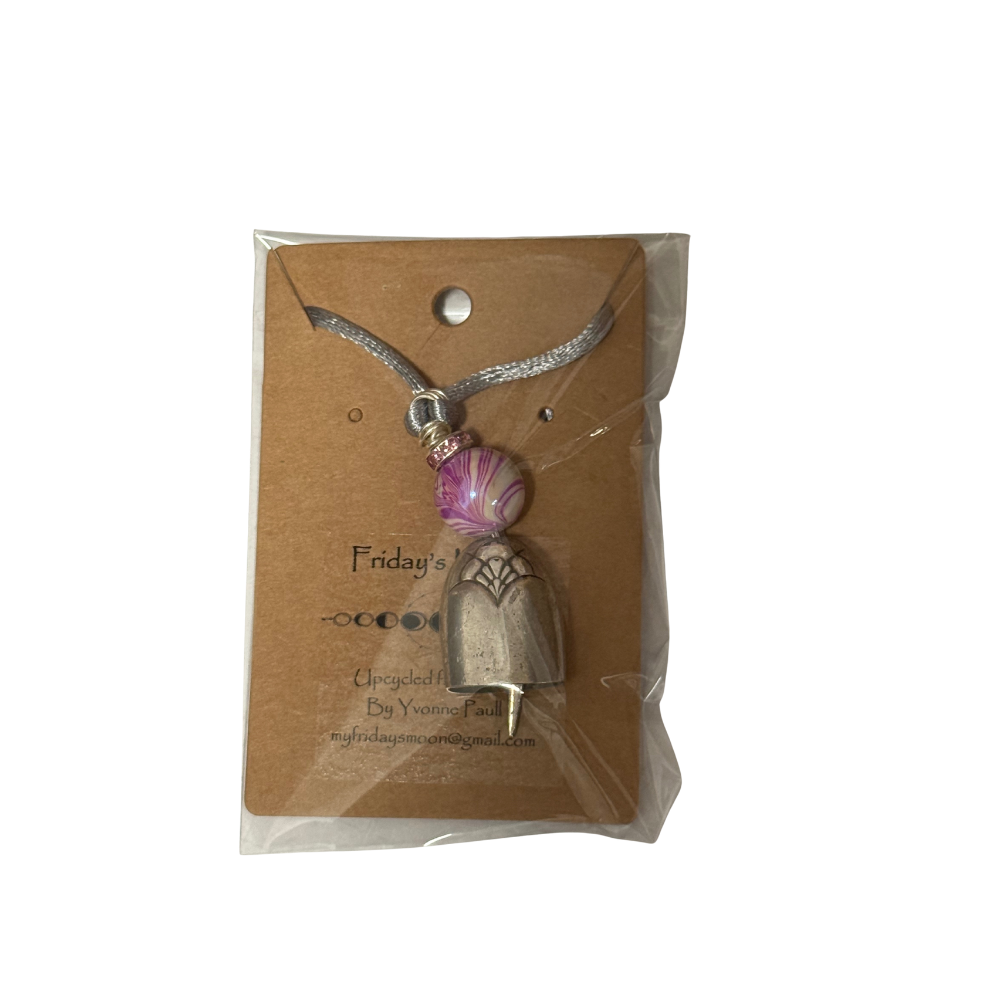 Handmade Silver Bell Necklace - Multiple Variants