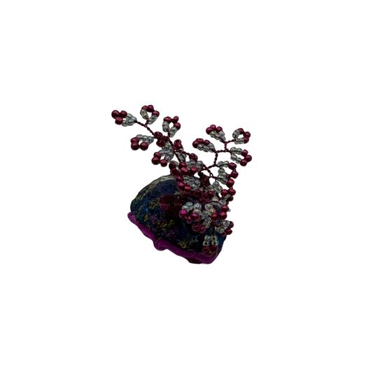 Gray/Red Small Bead Tree