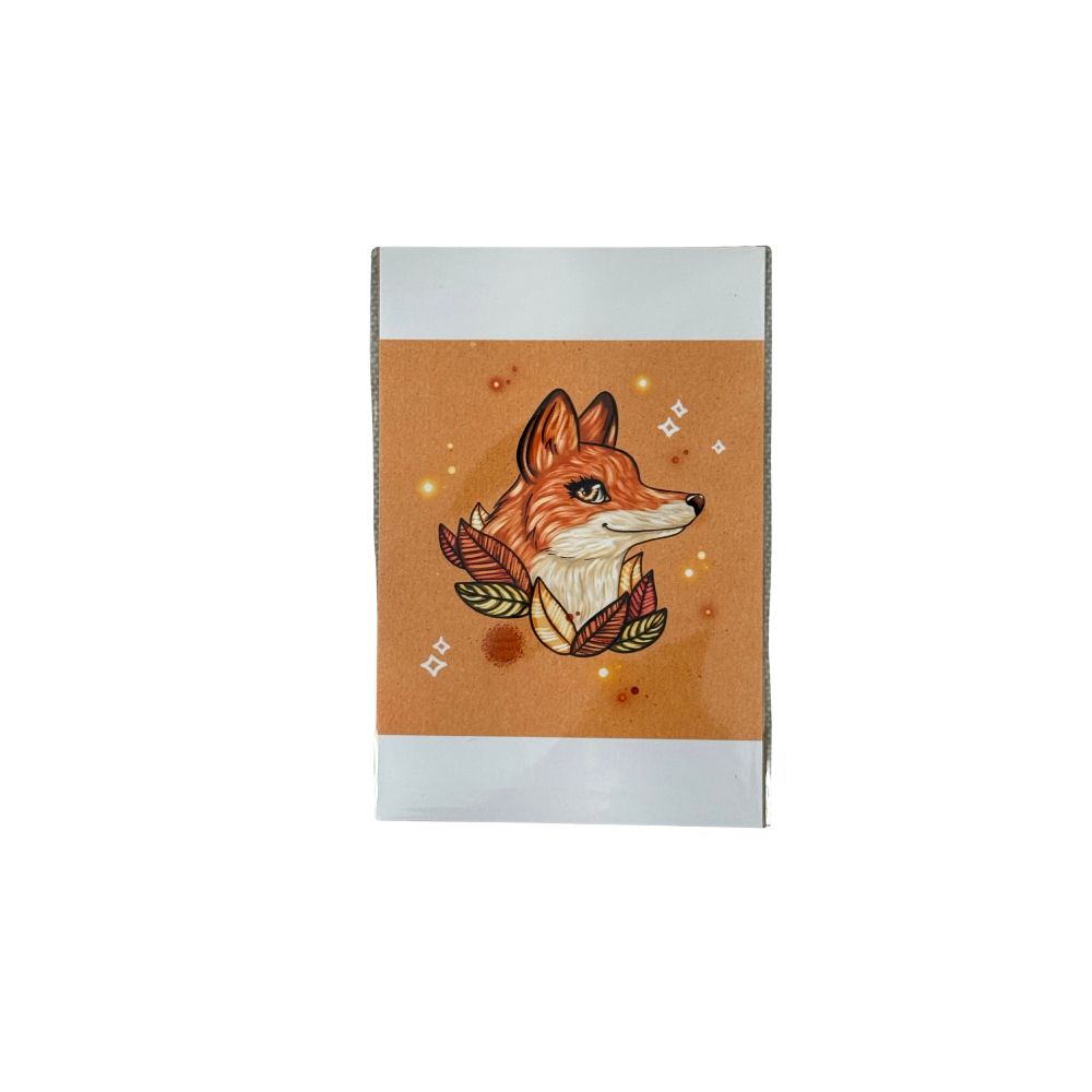 Fox Small Art Print - Original Artwork by Naterade Creates