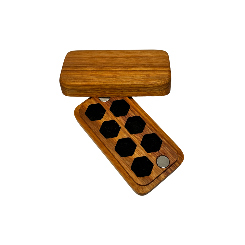 Small Wooden Dice Box