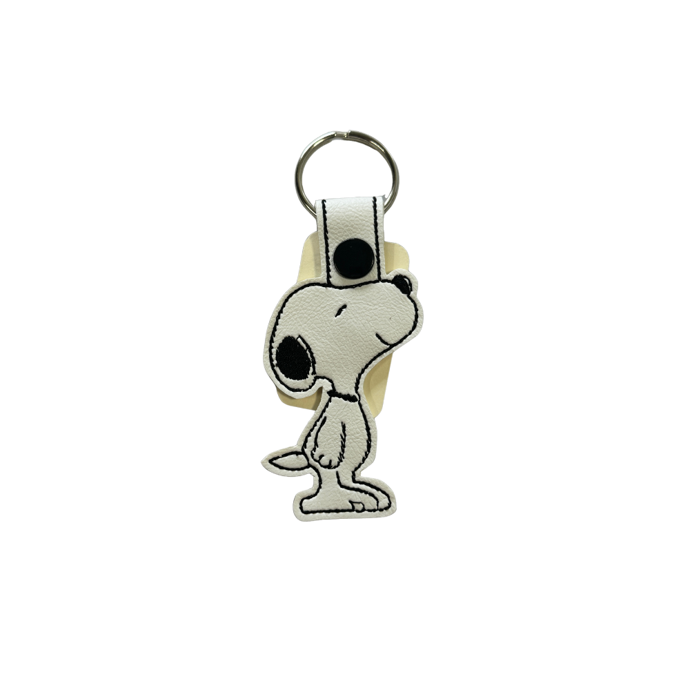 Decorative Embroidered Keychain - Assorted Designs & Styles