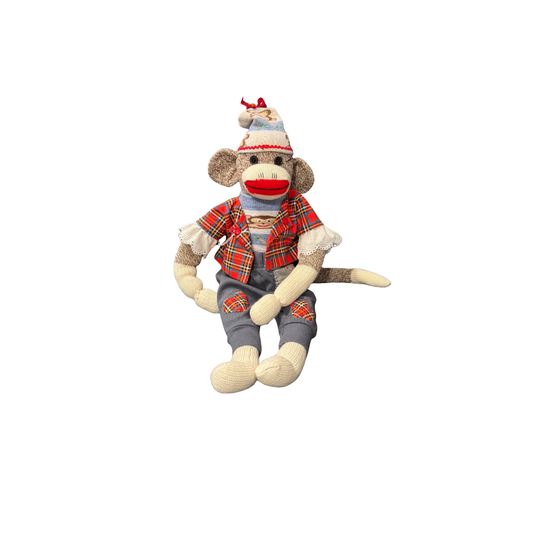Handmade Sock Monkey Monkey Outfit