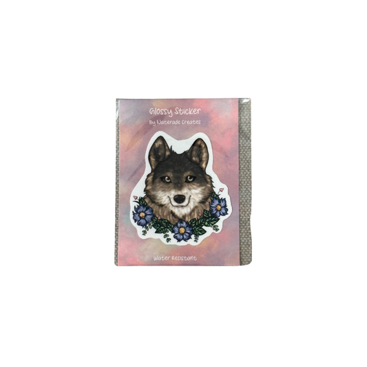 Wolf Sticker - Original Artwork