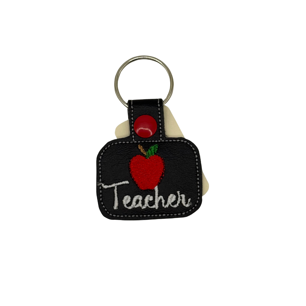 Decorative Embroidered Keychain - Assorted Designs & Styles