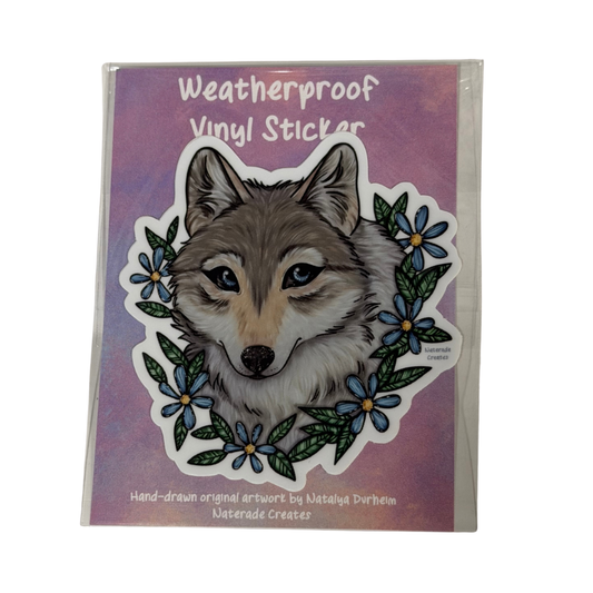 Wolf Sticker - Original Artwork
