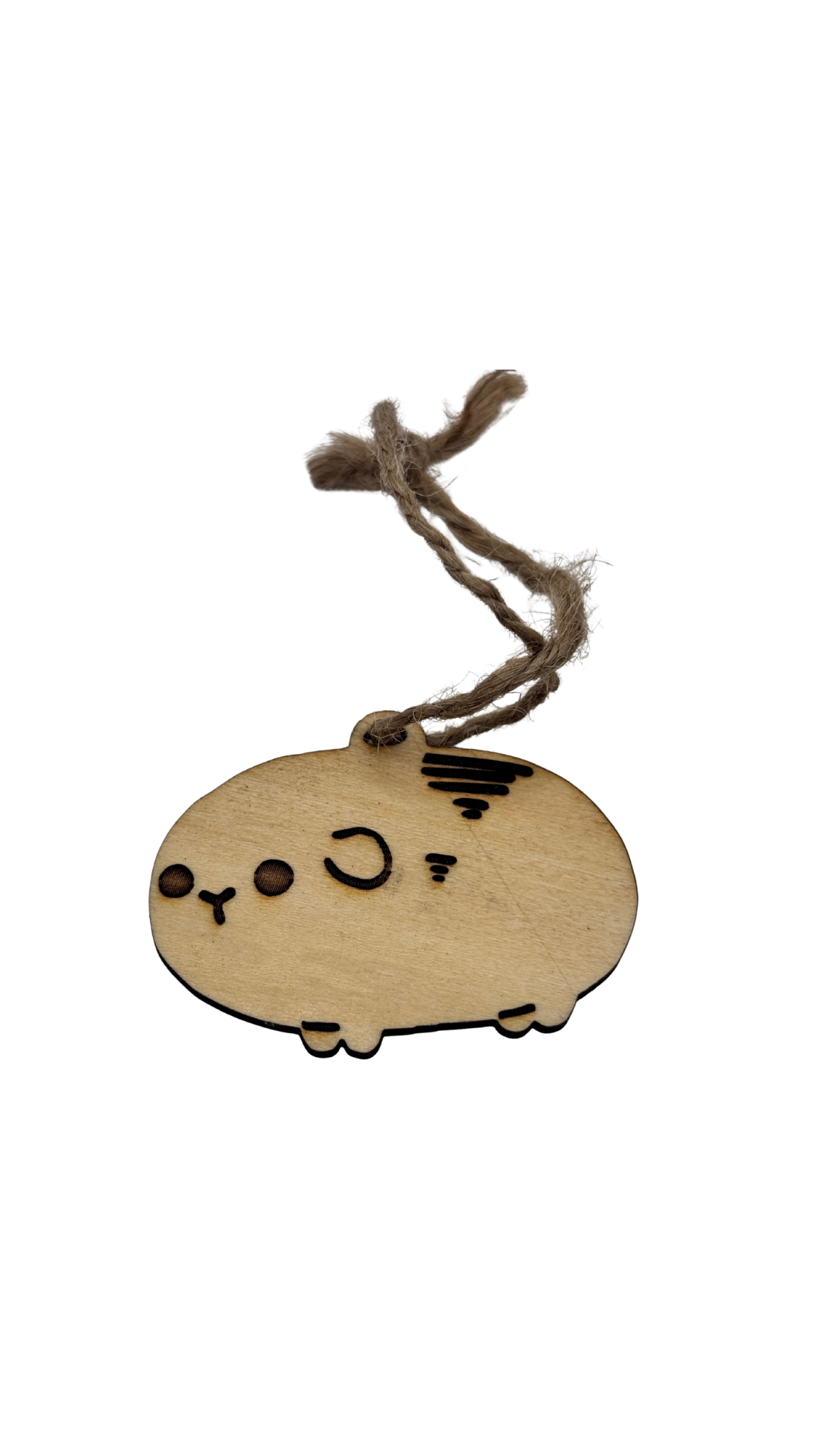 Animal Wooden Ornament | Capybara | Chicken | Dog | Raccoon | And more...