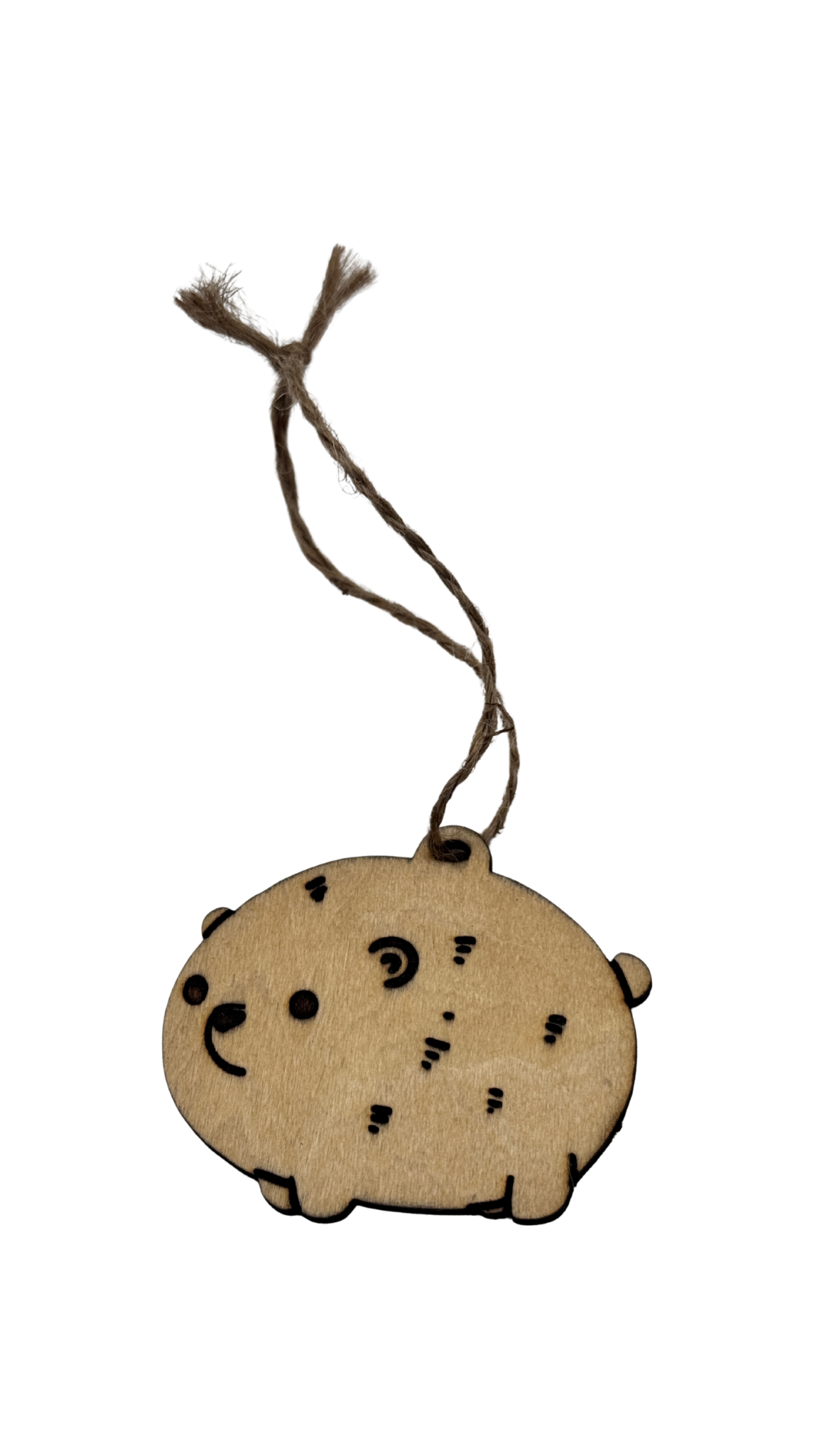 Animal Wooden Ornament | Capybara | Chicken | Dog | Raccoon | And more...
